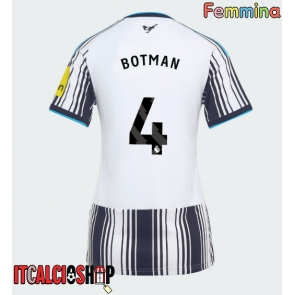 Newcastle United Sven Botman #4 Prima Maglia Femmina 2026-27 Manica Corta